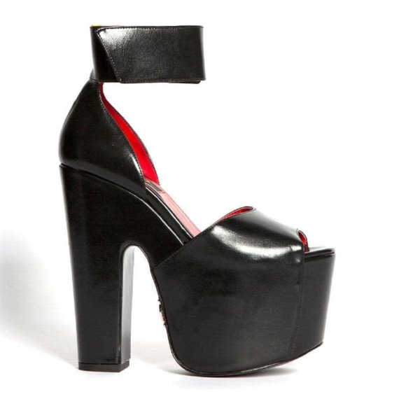 KVD Black Destroyer Heels - Picture 6 of 10